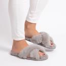 Ladies Daisy Sheepskin Slider Dove Extra Image 5 Preview